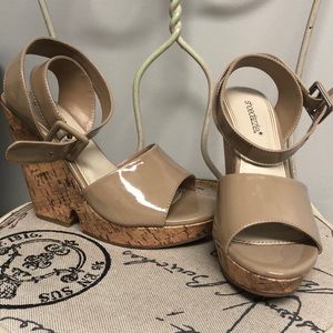Tan wedges